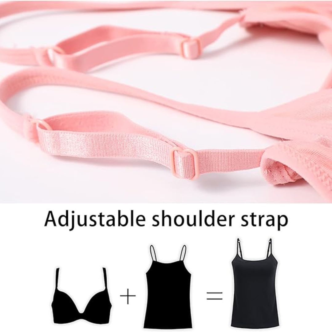 Tanktop mit lockerer Passform und integriertem BH-Camisole