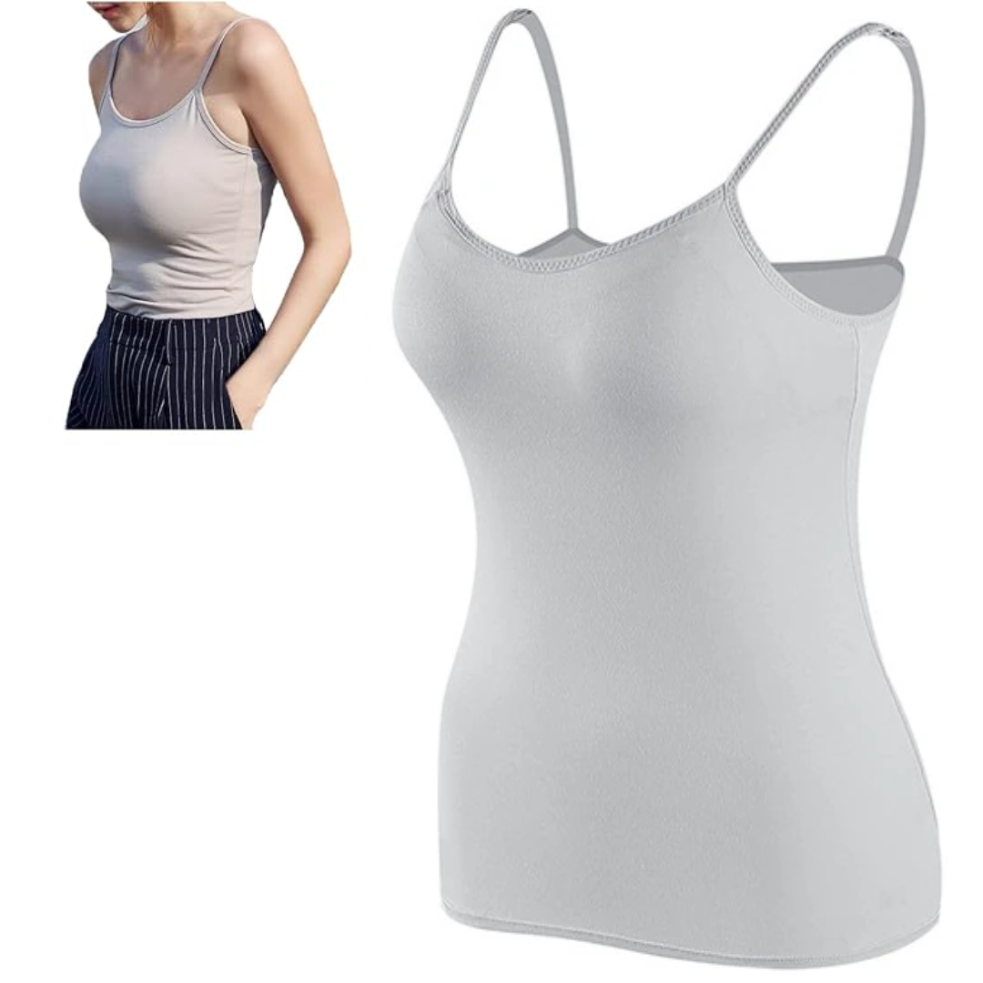 Tanktop mit lockerer Passform und integriertem BH-Camisole