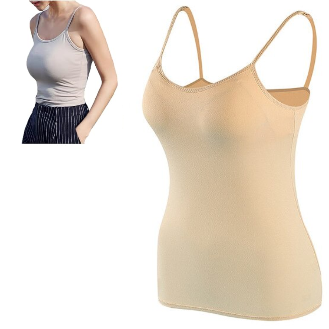 Tanktop mit lockerer Passform und integriertem BH-Camisole