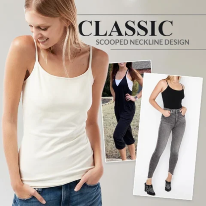 Tanktop mit lockerer Passform und integriertem BH-Camisole