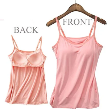 Tanktop mit lockerer Passform und integriertem BH-Camisole