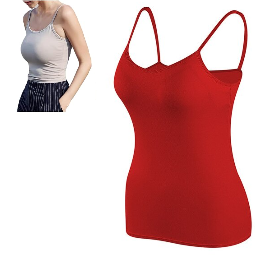 Tanktop mit lockerer Passform und integriertem BH-Camisole