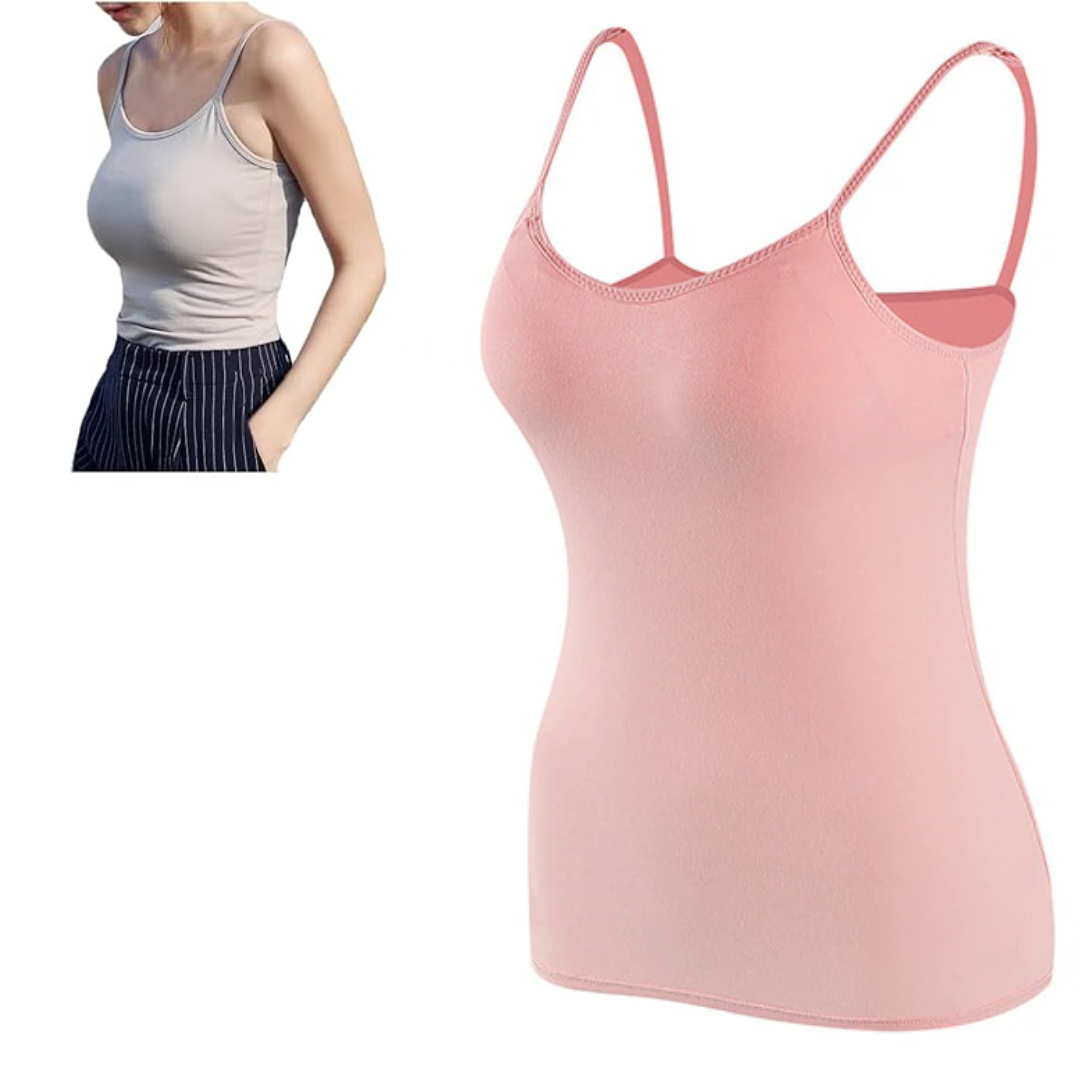 Tanktop mit lockerer Passform und integriertem BH-Camisole