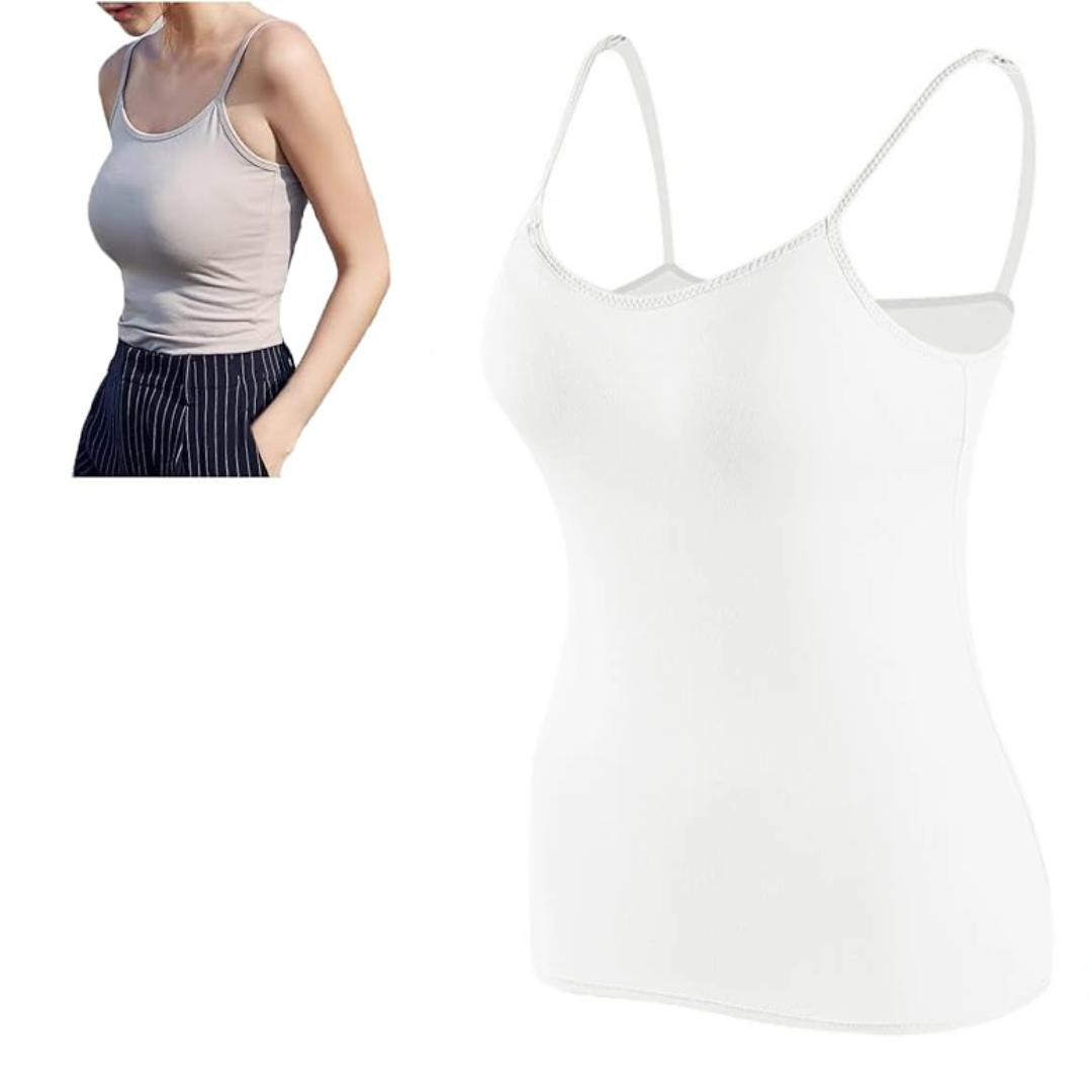 Tanktop mit lockerer Passform und integriertem BH-Camisole