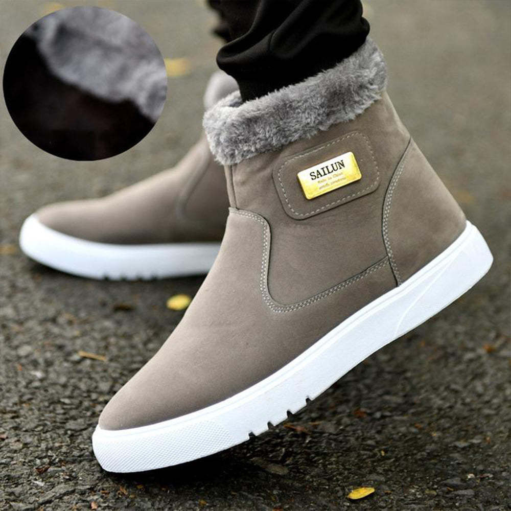 Winter dickes Fleece warme Baumwollschuhe Martin Stiefel