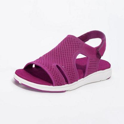 Atmungsaktive Hohlsandalen für Damen mit weicher Sohle