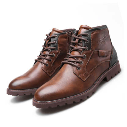 Herbst Winter Herren Retro warme Stiefel