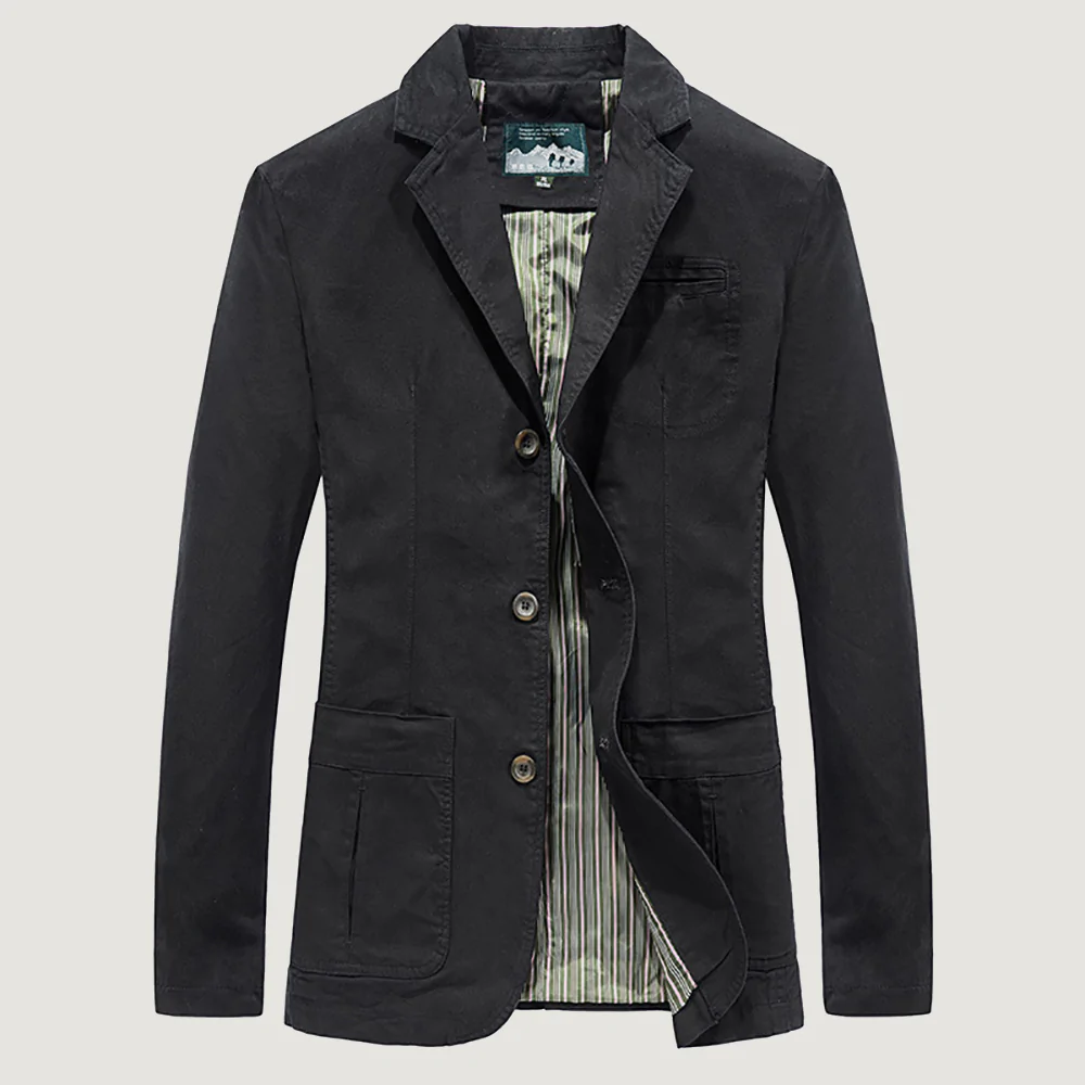  Herbstliche Herren-Freizeitanzug-Reversjacke