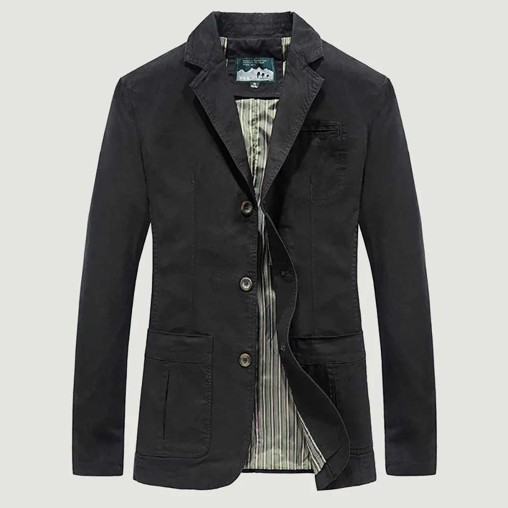  Herbstliche Herren-Freizeitanzug-Reversjacke