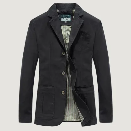  Herbstliche Herren-Freizeitanzug-Reversjacke