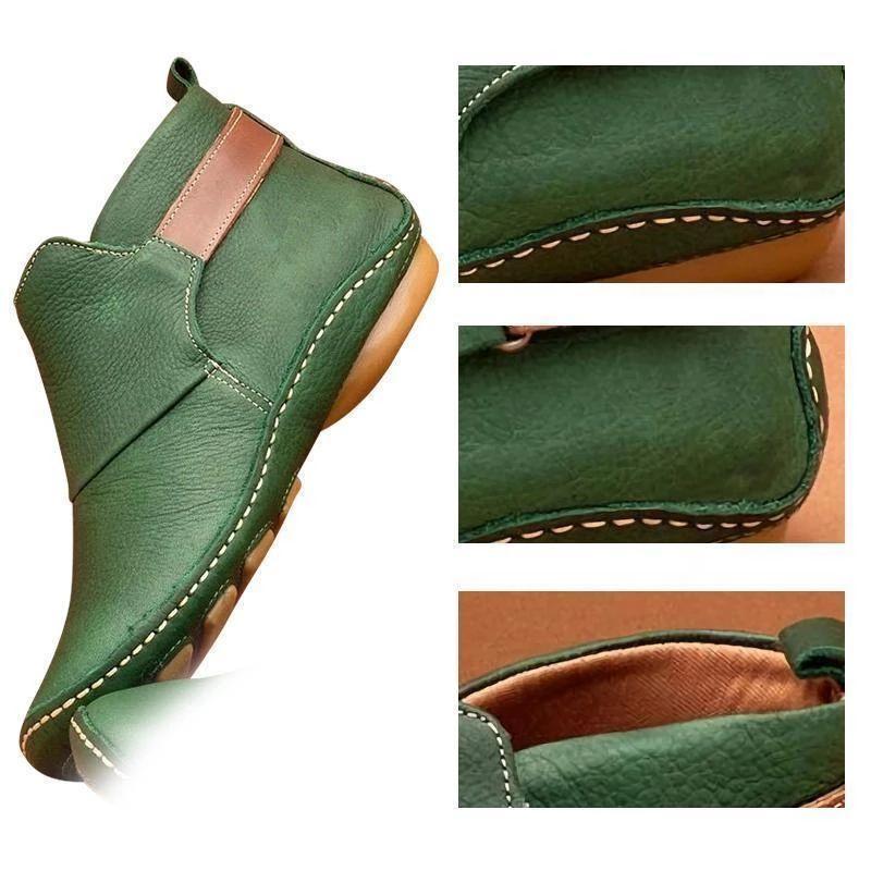 Lässige Stiefeletten aus weichem Leder