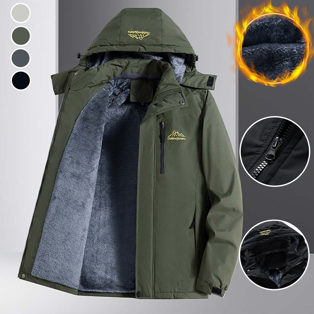  Neue winterliche Herren-Samtverdickungsjacke
