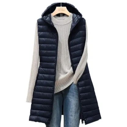 Die kuschelige und modische wattierte Jacke mit Kapuze