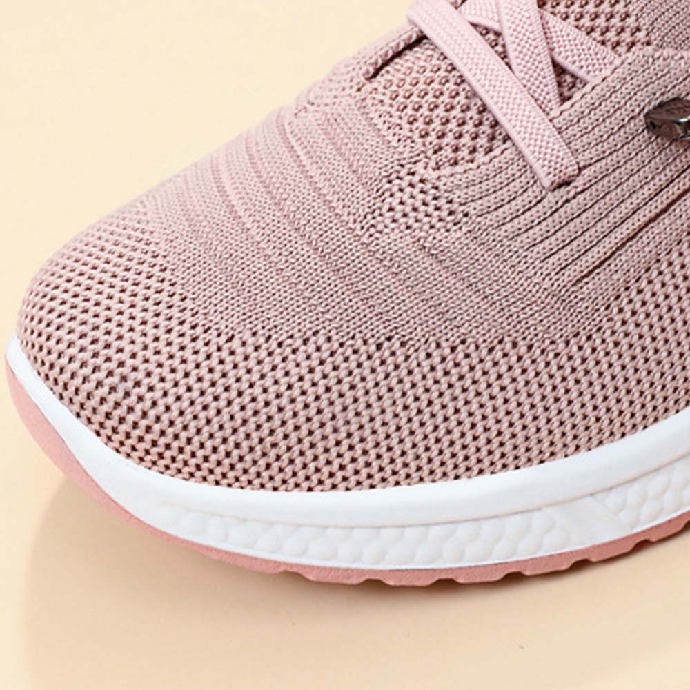  Neue atmungsaktive Freizeitschuhe mit dicker Sohle für Damen