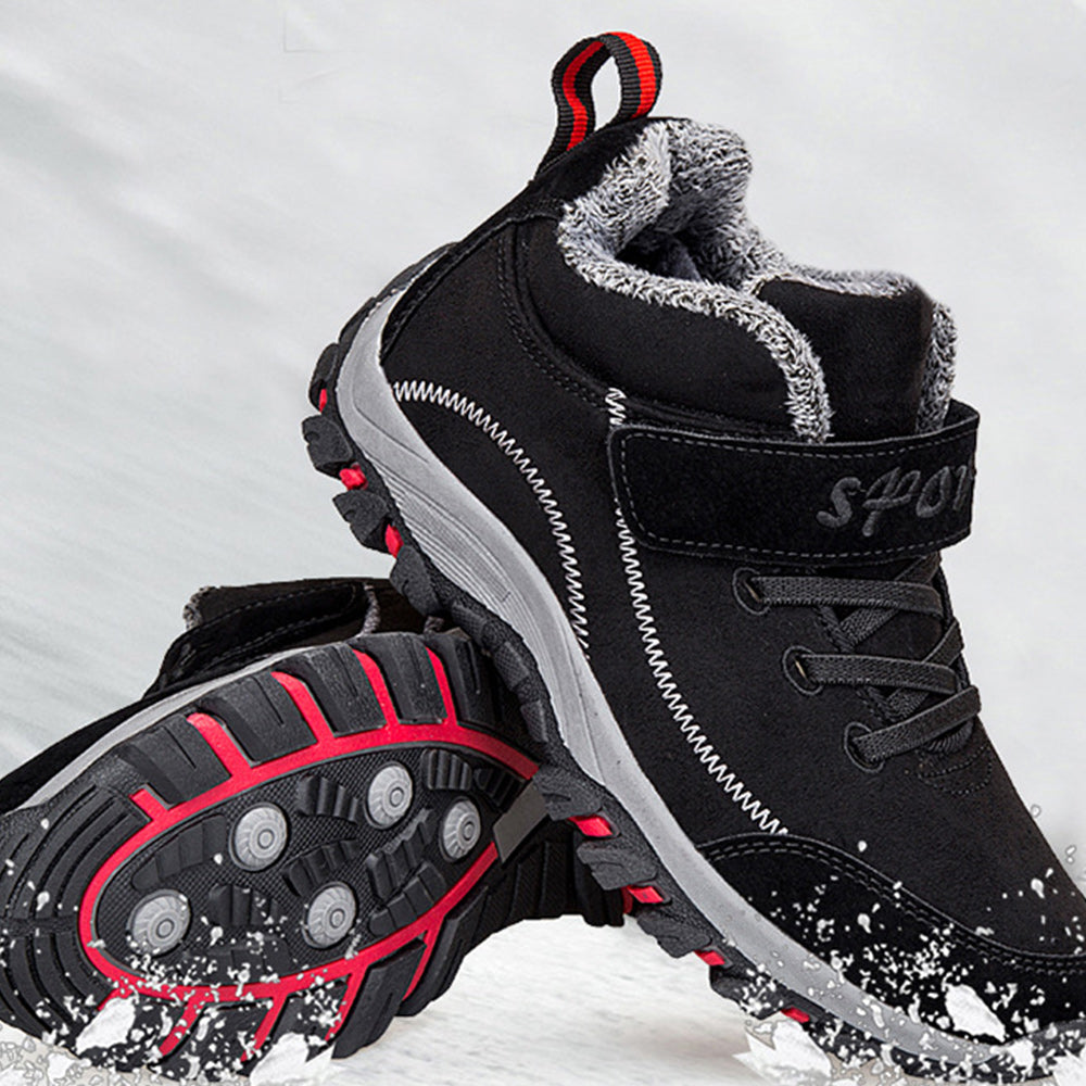Neue Winterplüsch verdickte rutschfeste warme Stiefel für ältere Menschen