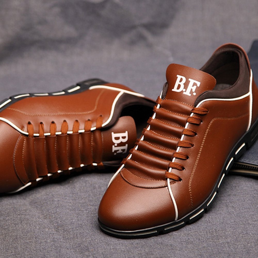 Neue, lässige Business-Schnürschuhe für Herren im britischen Stil