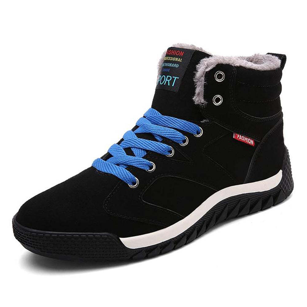 Neue Winter-High-Top-Fleece-warme Baumwollschuhe