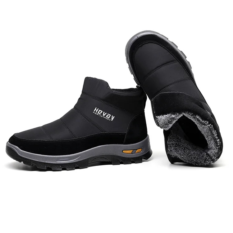 Wintermode warme wasserdichte Herren-Schneestiefel