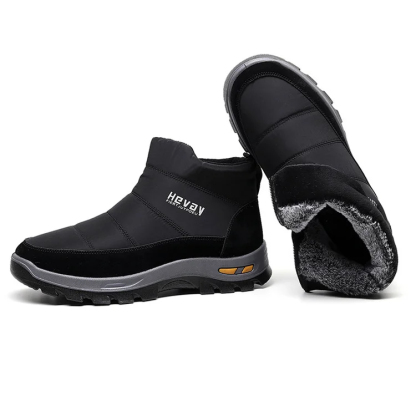 Wintermode warme wasserdichte Herren-Schneestiefel