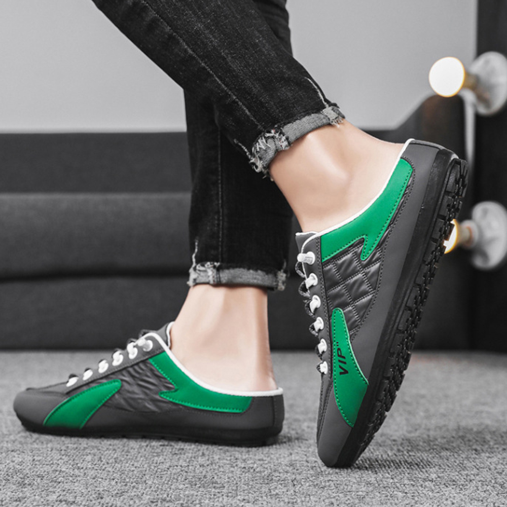 Leichte, atmungsaktive, rutschfeste, flache Semi-Trail-Freizeitschuhe für Herren