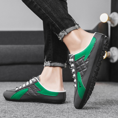 Leichte, atmungsaktive, rutschfeste, flache Semi-Trail-Freizeitschuhe für Herren