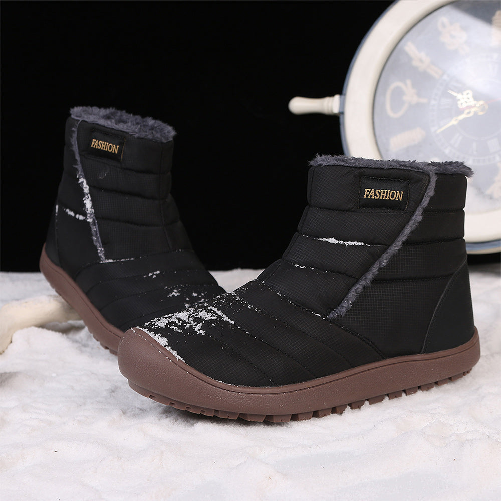 Warme, wasserdichte, wasserdichte Schneestiefel aus Fleece
