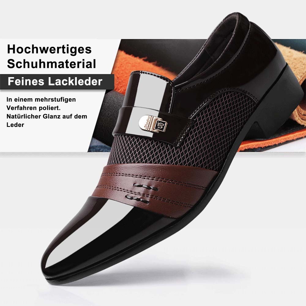 Herren-Business-Casual-Lederschuhe, Hochzeitsschuhe