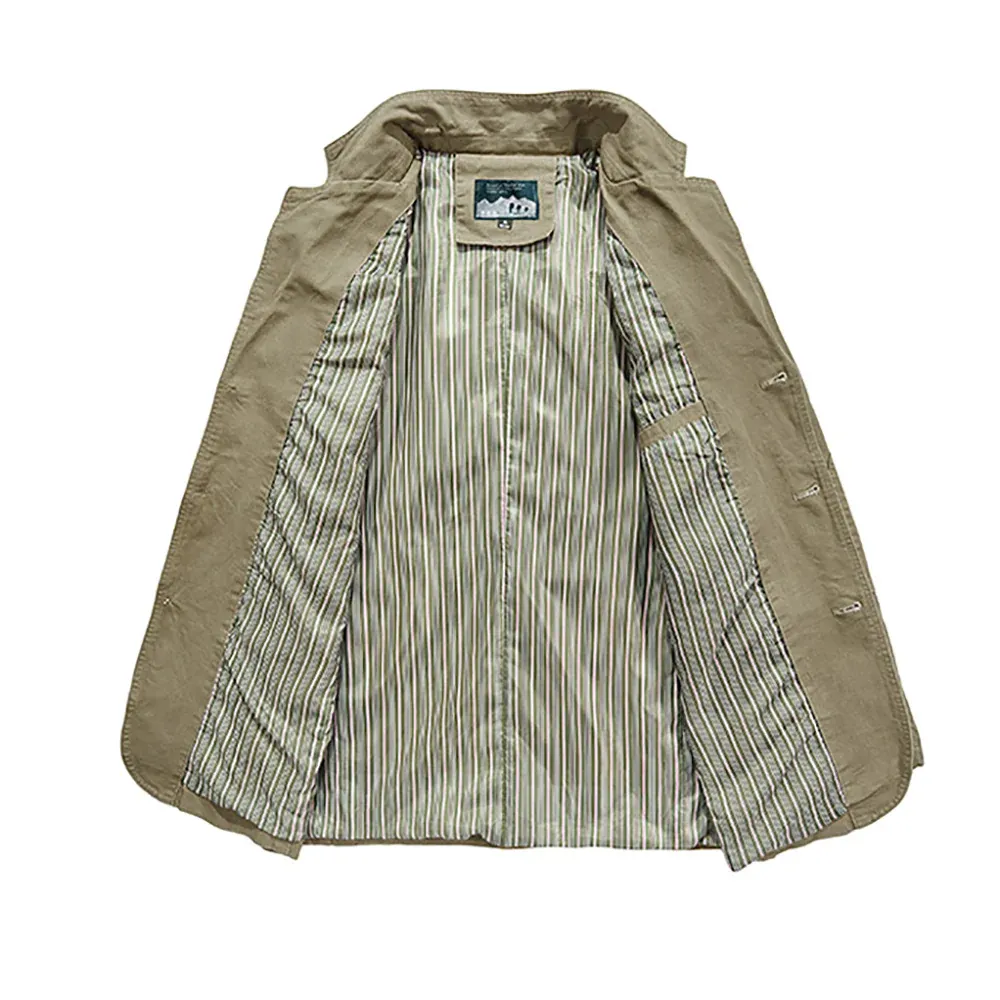  Herbstliche Herren-Freizeitanzug-Reversjacke