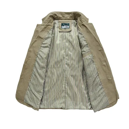  Herbstliche Herren-Freizeitanzug-Reversjacke