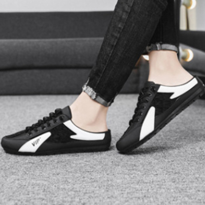 Leichte, atmungsaktive, rutschfeste, flache Semi-Trail-Freizeitschuhe für Herren