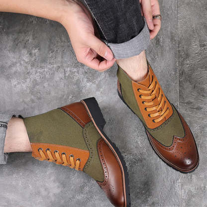 Neue hohe rutschfeste warme Lederstiefel für Herren