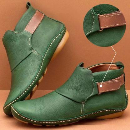 Lässige Stiefeletten aus weichem Leder