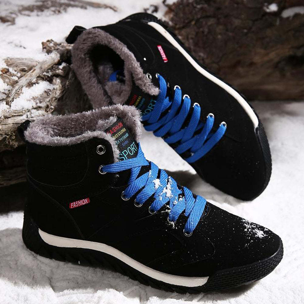 Neue Winter-High-Top-Fleece-warme Baumwollschuhe