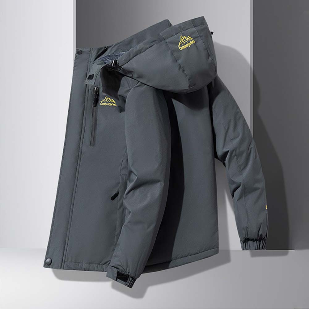  Neue winterliche Herren-Samtverdickungsjacke