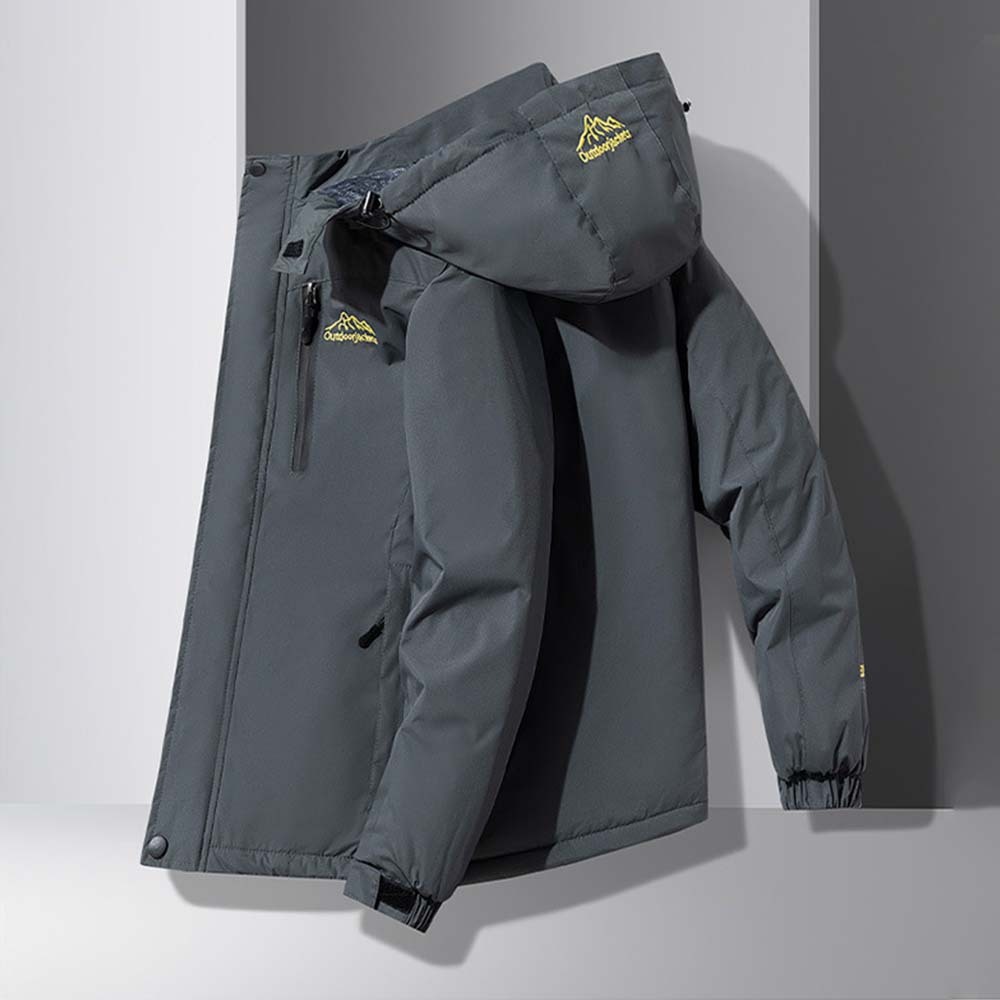  Neue winterliche Herren-Samtverdickungsjacke
