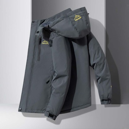  Neue winterliche Herren-Samtverdickungsjacke
