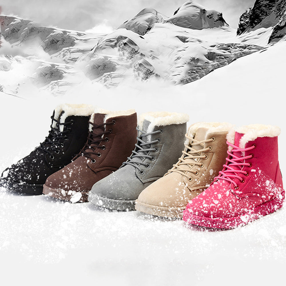Winter Schneestiefel Damen Stiefeletten warme Baumwollschuhe