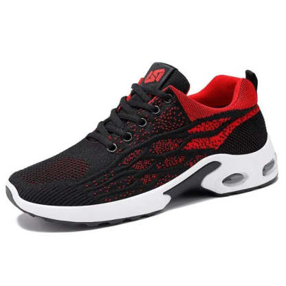 🔥Fußdruck entlasten🔥Männer Sneaker Orthopädische Mesh Schnürung Atmungsaktive Leichte Sportliche Laufschuhe W069