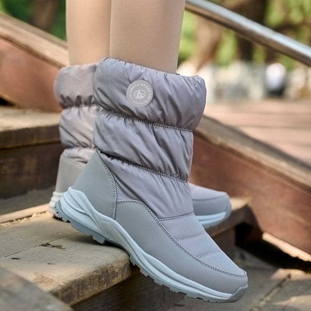 Winter Outdoor Herren und Damen Fleece wasserdichte warme Schuhe im gleichen Stil
