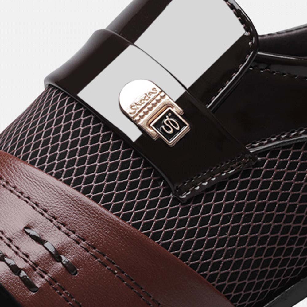 Herren-Business-Casual-Lederschuhe, Hochzeitsschuhe