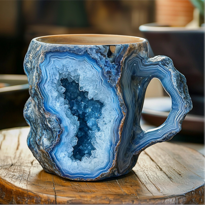 🎁 Letzter Tag 49 % RABATT – 2025 Neue Onyxuse Kaffeetassen aus Mineralkristall