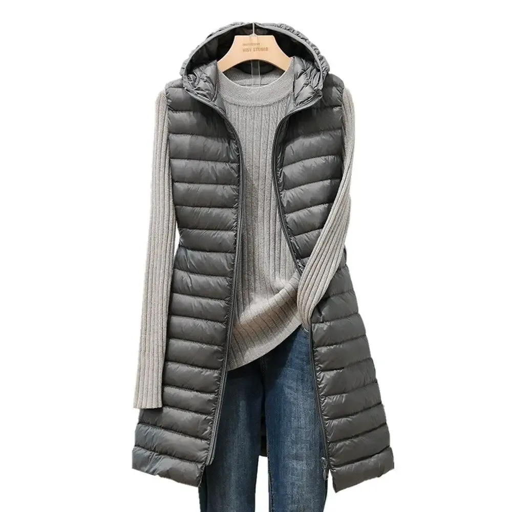 Die kuschelige und modische wattierte Jacke mit Kapuze