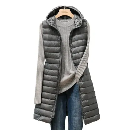 Die kuschelige und modische wattierte Jacke mit Kapuze