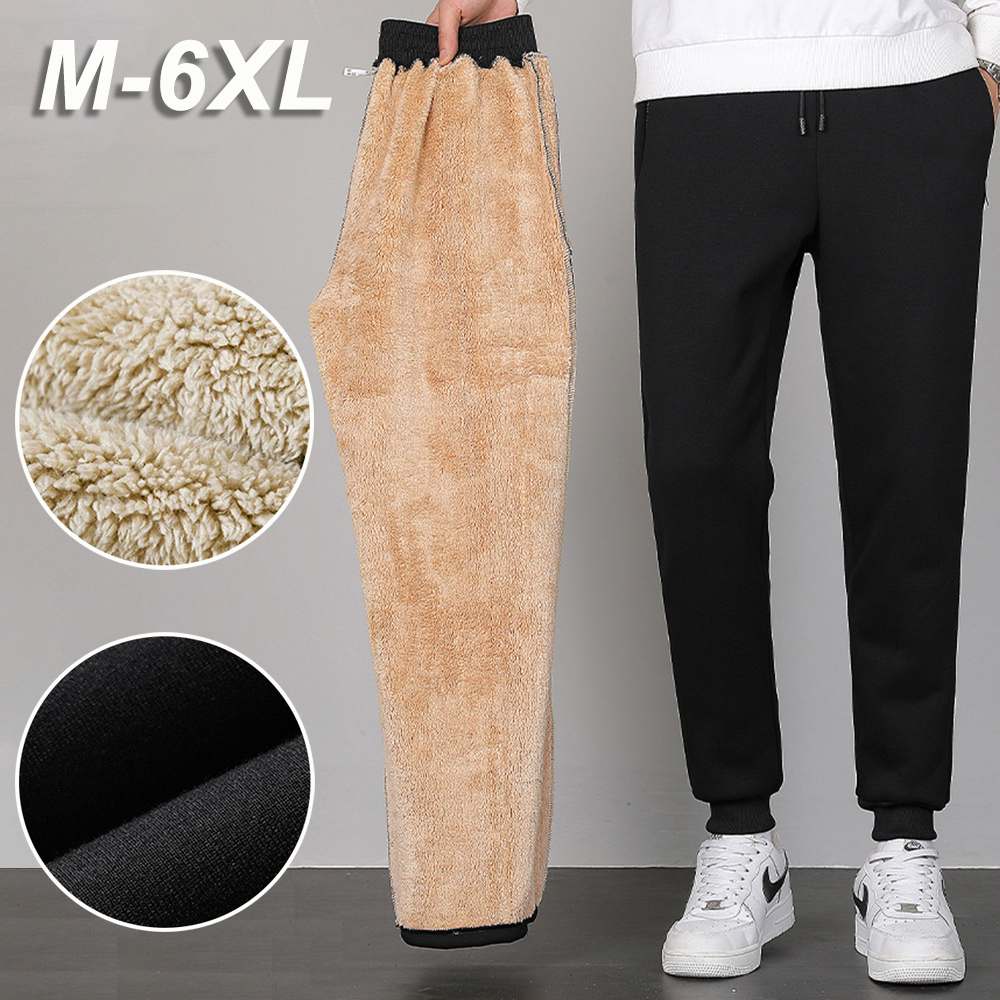  Winter-Freizeitsporthose aus Fleece für Herren in Übergröße