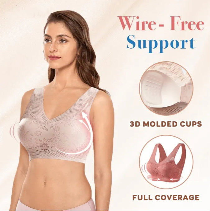 🔥HEISSER VERKAUF🔥ATMUNGSAKTIVER WEICHER KOMFORT-BH