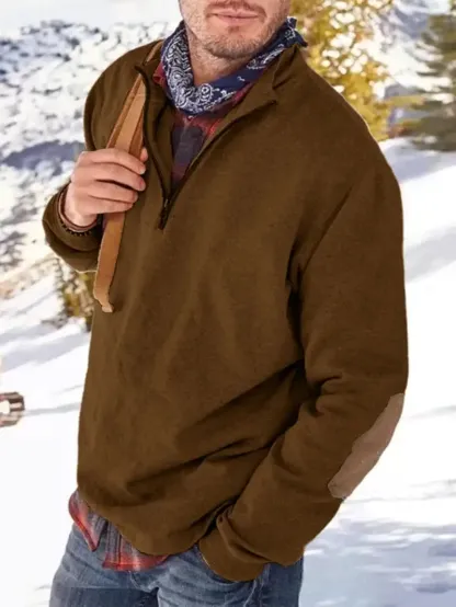 Jacke mit Kaschmir-Reißverschluss