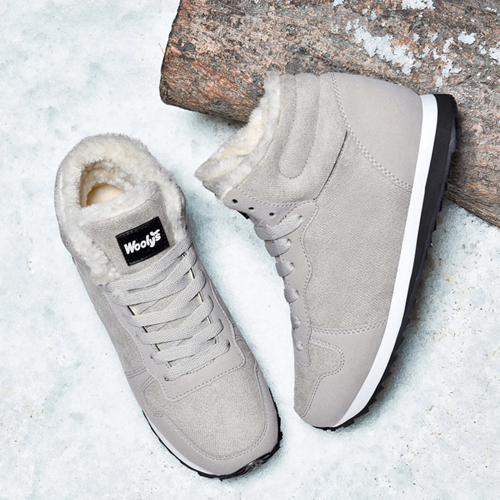 High-Top-Fleece, dicke, warme Schuhe