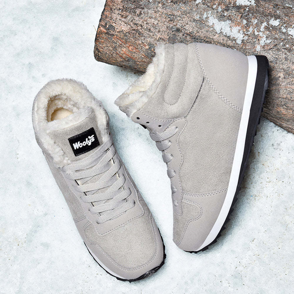 High-Top-Fleece, dicke, warme Schuhe