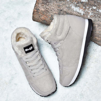 High-Top-Fleece, dicke, warme Schuhe