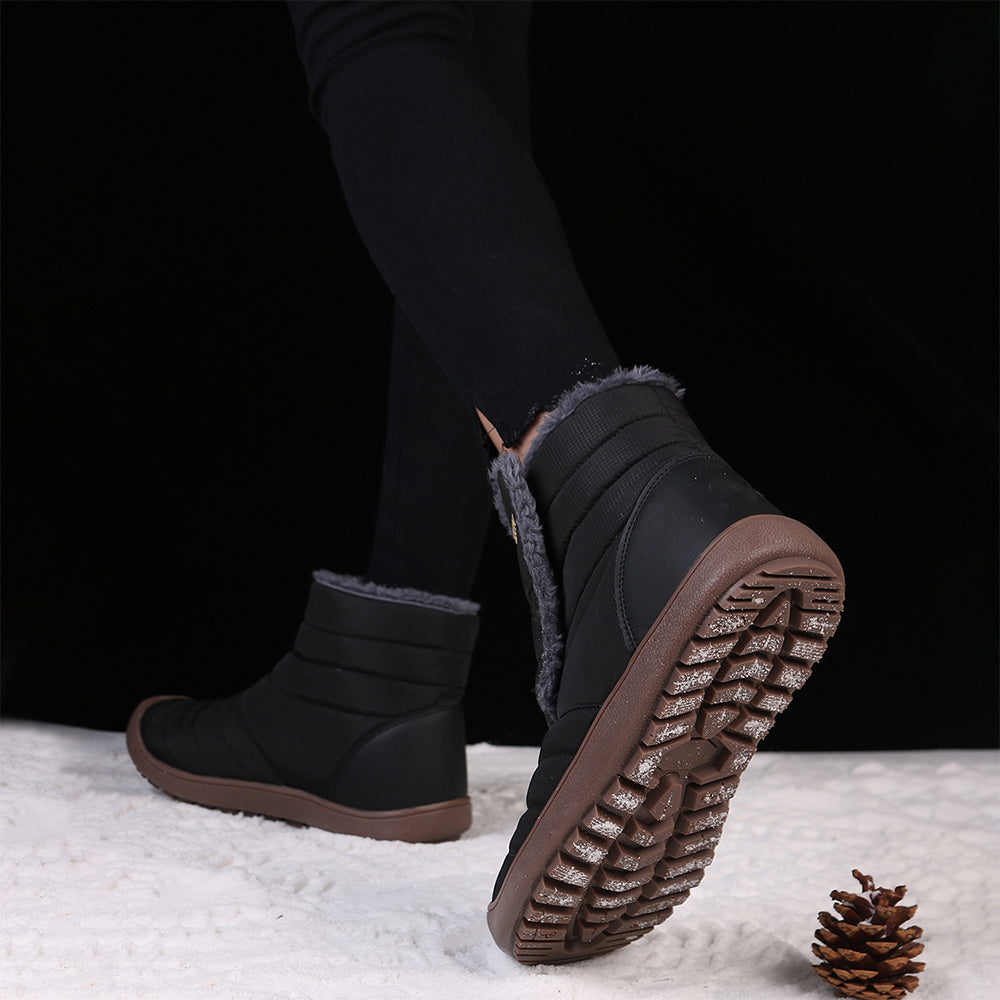 Warme, wasserdichte, wasserdichte Schneestiefel aus Fleece